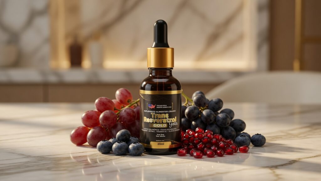 Conferir Trans Resveratrol Gold Gota antes de comprar